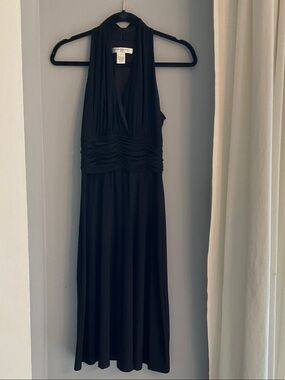 Vintage EVAN-PACONE Halter Midi Dress - Classic Evening